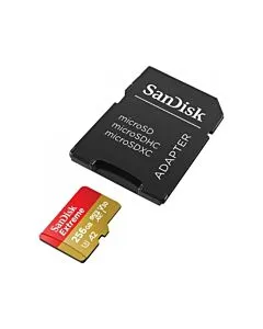 SanDisk 256GB microSD-hukommelseskort - Droner.dk