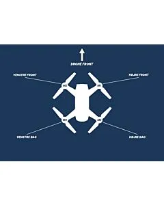 Arm til DJI Air 2s( Venstre Front) - Droner.dk