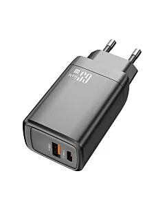 Sort USB-C oplader (65w) - Droner.dk