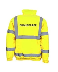 Sikkerhedsjakke (L) - Droner.dk