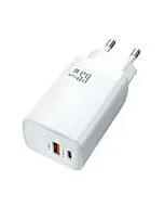 Hvid USB-C oplader (65w) - Droner.dk
