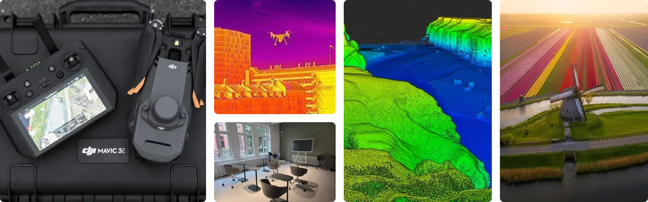 Billeder fra dronepilotuddannelsen
